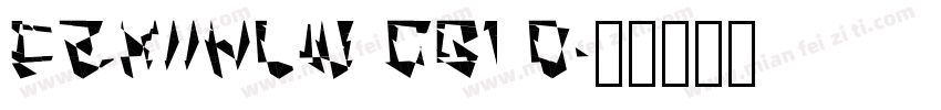 FZXIINLW GB1 0字体转换